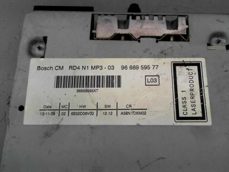 AUTORADIO PEUGEOT 5008 2010