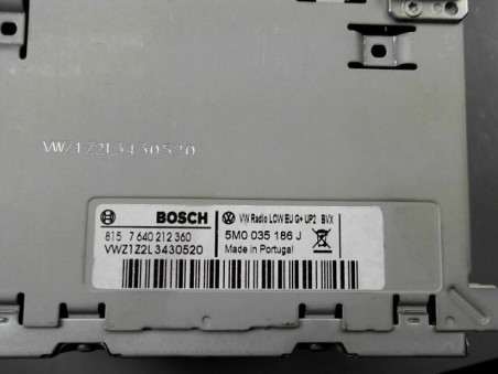 AUTORADIO VOLKSWAGEN POLO 2011