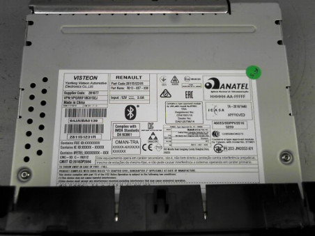 AUTORADIO RENAULT CLIO 2019