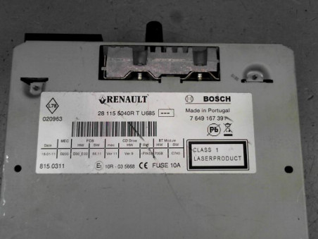 AUTORADIO RENAULT MEGANE 2011