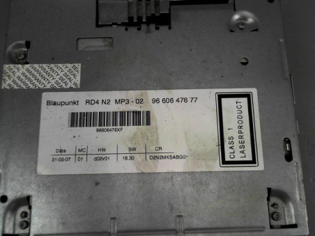 AUTORADIO PEUGEOT 407 2007