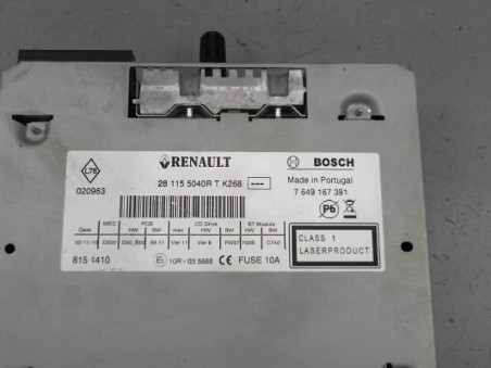 AUTORADIO RENAULT MEGANE 2010