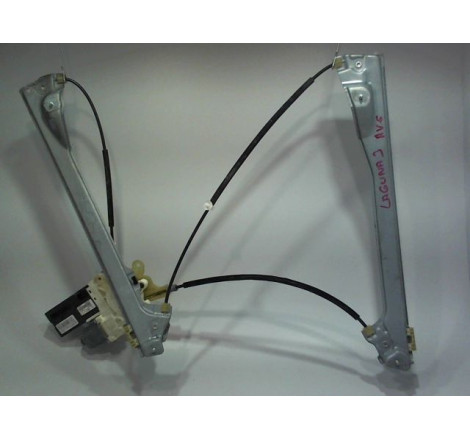 MECANISME+MOTEUR LEVE-GLACE AVANT GAUCHE RENAULT LAGUNA III Phase 1 2007-2010