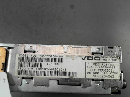AUTORADIO PEUGEOT 206 2003