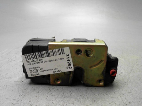 SYSTEME CONDAMNATION ARRIERE DROIT PEUGEOT 206 2003