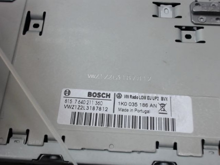 AUTORADIO VOLKSWAGEN TOURAN MONOSP. I Phase 2 (1T) 2006-2010