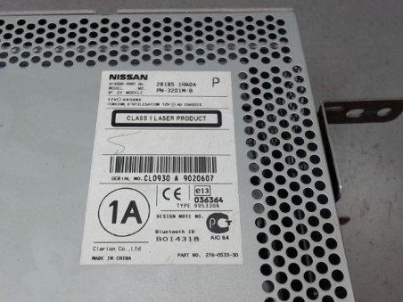 AUTORADIO NISSAN MICRA III Phase 3 2007-2010
