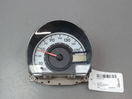 BLOC COMPTEURS PEUGEOT 107 Phase 1 2005-2008