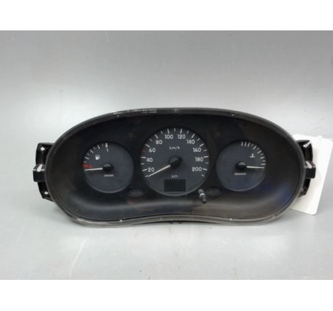 BLOC COMPTEURS RENAULT CLIO I Phase 3 1996-1998
