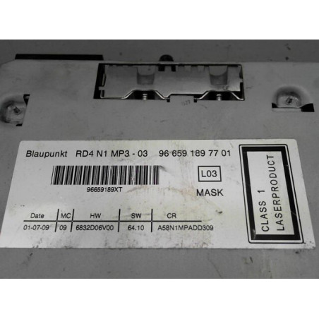 AUTORADIO CITROEN C3 PICASSO MONOSP. Phase 1 2009-...