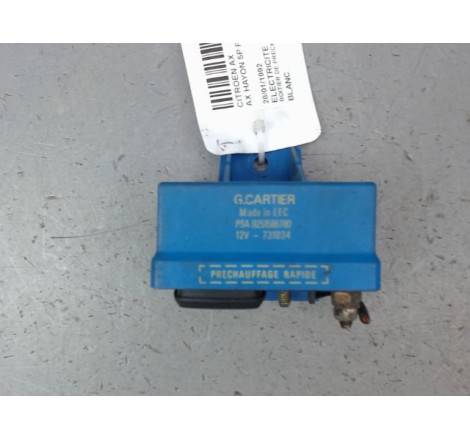 BOITIER DE PRECHAUFFAGE CITROEN AX Phase 2 1991-1998