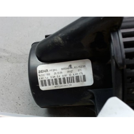 MOTEUR VENTILATEUR CHAUFFAGE PEUGEOT 307 Phase 2 2005-2007
