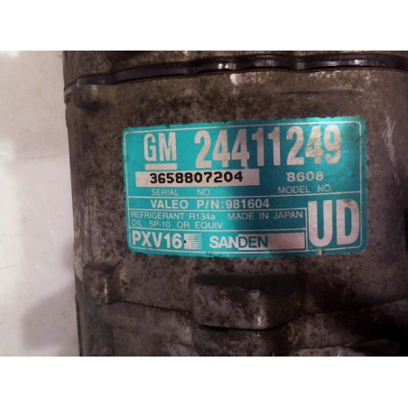 COMPRESSEUR AIR CONDITIONNE OPEL VECTRA GTS III Phase 1 (C) 2002-2005