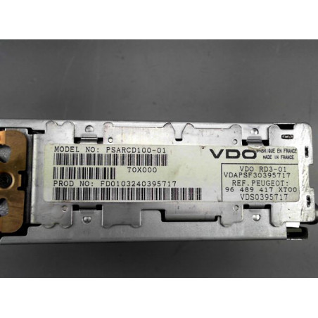 AUTORADIO PEUGEOT 206 1998-2009