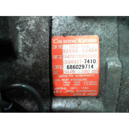 COMPRESSEUR AIR CONDITIONNE NISSAN X-TRAIL