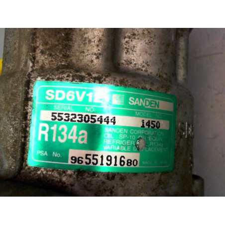COMPRESSEUR AIR CONDITIONNE CITROEN C3