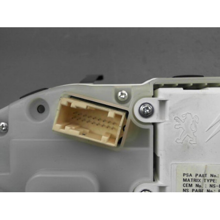 BLOC COMPTEURS PEUGEOT 208 Phase 1 2012-...