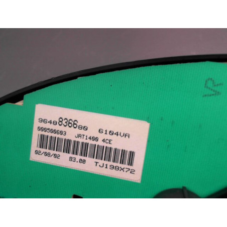 BLOC COMPTEURS PEUGEOT 206 1998-2009