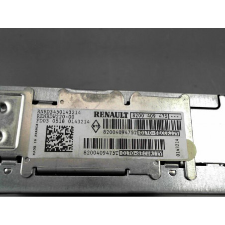 AUTORADIO RENAULT CLIO II Phase 2 2001-2006