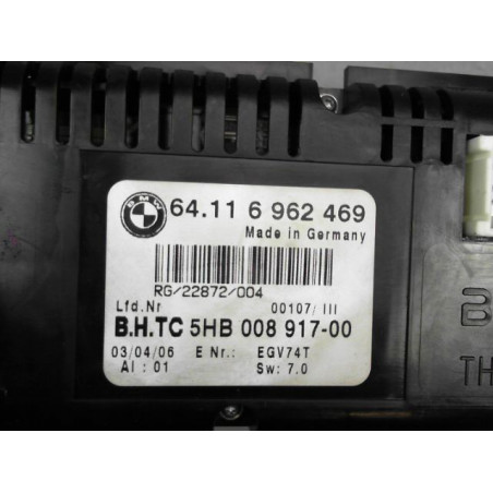COMMANDE DE CHAUFFAGE MINI MINI I Phase 1 (R50/R53) 2001-2004