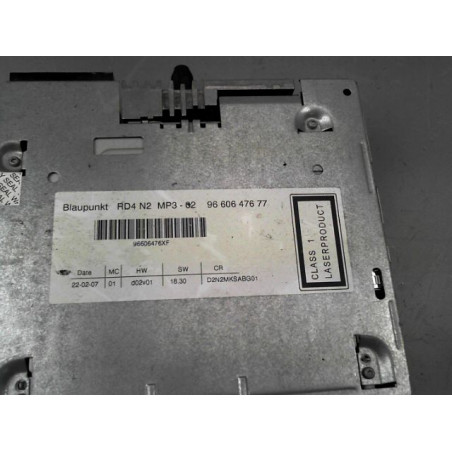 AUTORADIO PEUGEOT 407 SW Phase 1 2004-2008