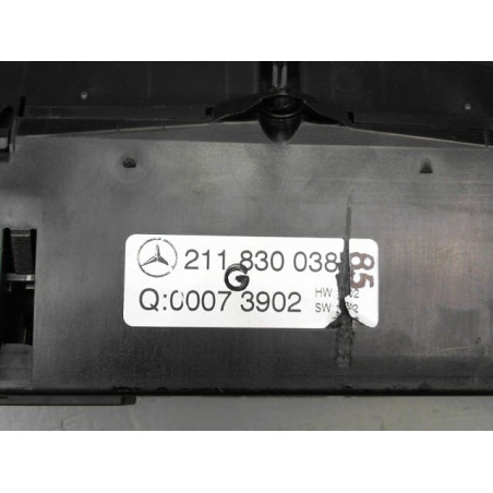 COMMANDE DE CHAUFFAGE MERCEDES CLASSE E 2002-