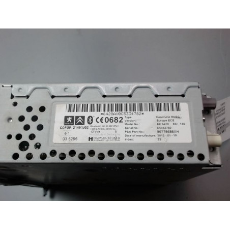 AUTORADIO PEUGEOT 308 I Phase 1 2007-2011