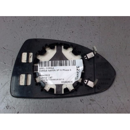 GLACE RETROVISEUR EXT G OPEL CORSA IV Phase 2 (D) 2011-...