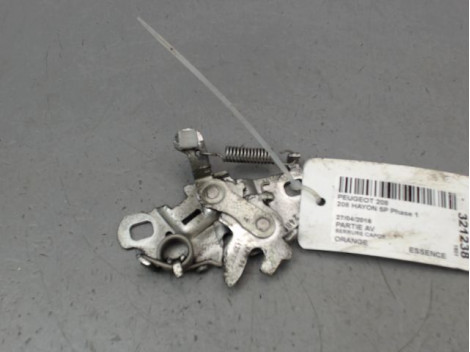 SERRURE CAPOT PEUGEOT 208 Phase 1 2012-...