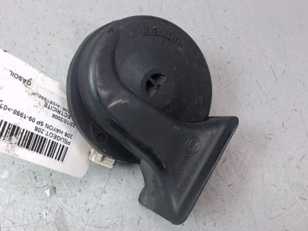 KLAXON / AVERTISSEUR PEUGEOT 206 1998-2009